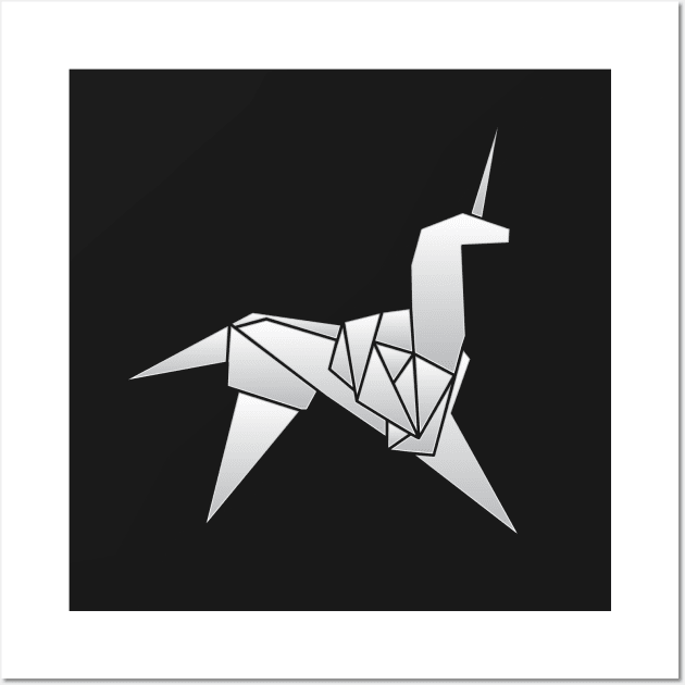 Blade Runner / Origami Unicorn Wall Art by Woah_Jonny